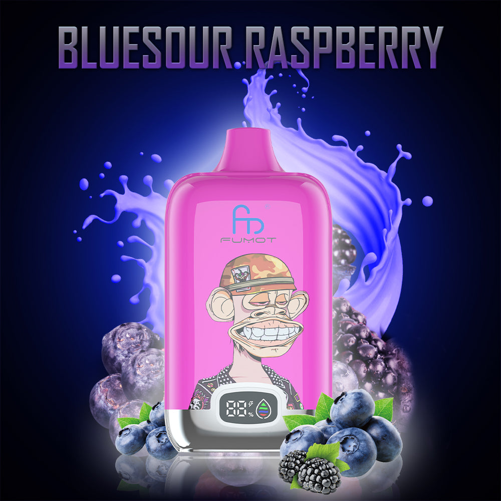 Bluesour Raspberry RandM Tornado Vapes Bluesour Raspberry RandM Tornado Vapes