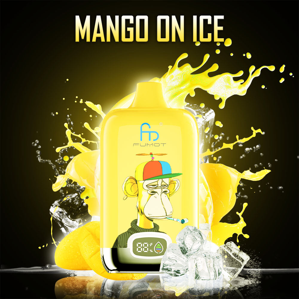 randm tornado mango on ice RandM Tornado 12000 Mango On Ice 🥭🧊 – RandM Tornado Vapes
