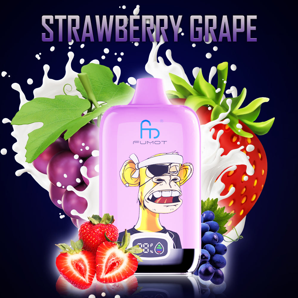 RandM Tornado 12000 Strawberry Grape 🍇🍓 – RandM Tornado Vapes