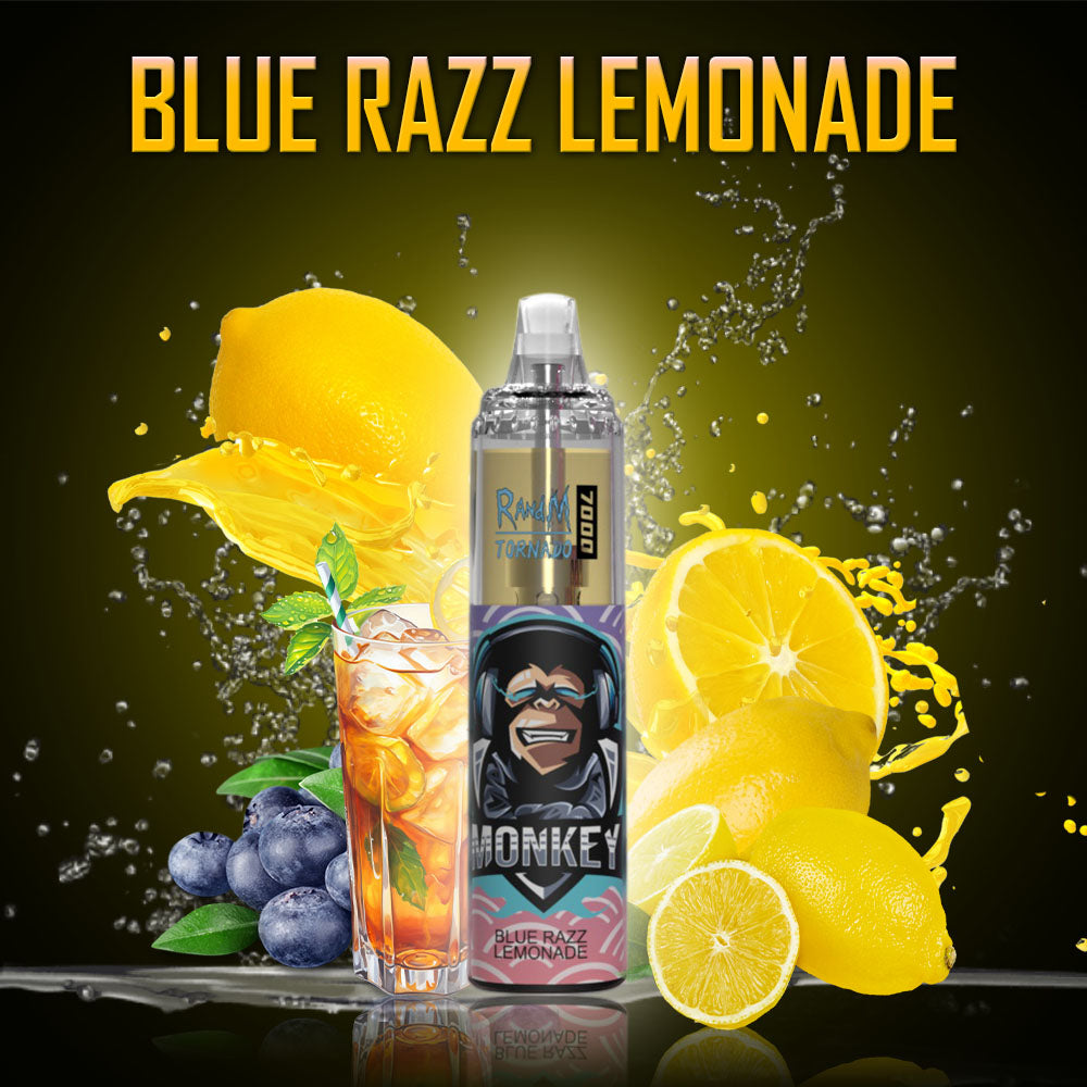 randm tornado 7000 blue razz lemonade RandM Tornado 7000 Blue Razz Lemonade 🥤 – RandM Tornado Vapes