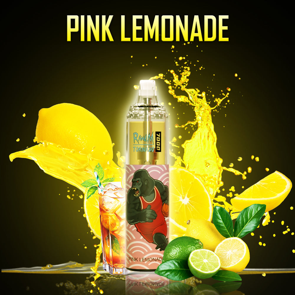 RandM Tornado 7000 Pink Lemonade 🍋🥤 – RandM Tornado Vapes