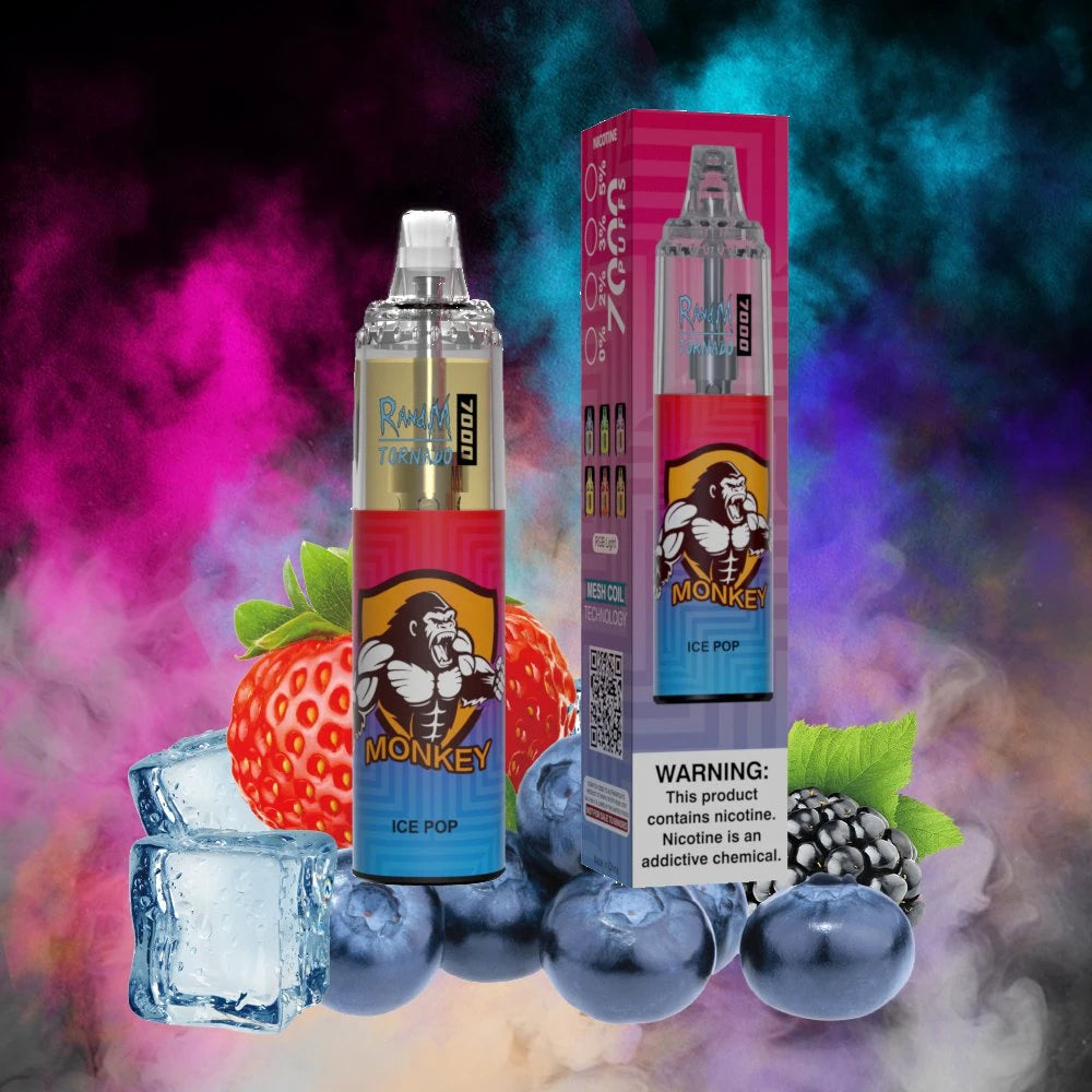 RandM Tornado 7000 Ice Pop RandM Tornado Vapes RandM Tornado 7000 Ice Pop RandM Tornado Vapes