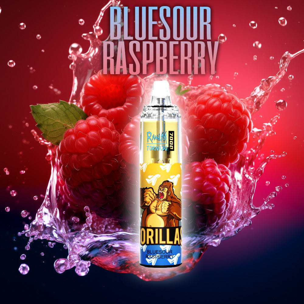RandM Tornado 7000 Bluesour Rasperry RandM Tornado Vapes RandM Tornado 7000 Bluesour Rasperry RandM Tornado Vapes