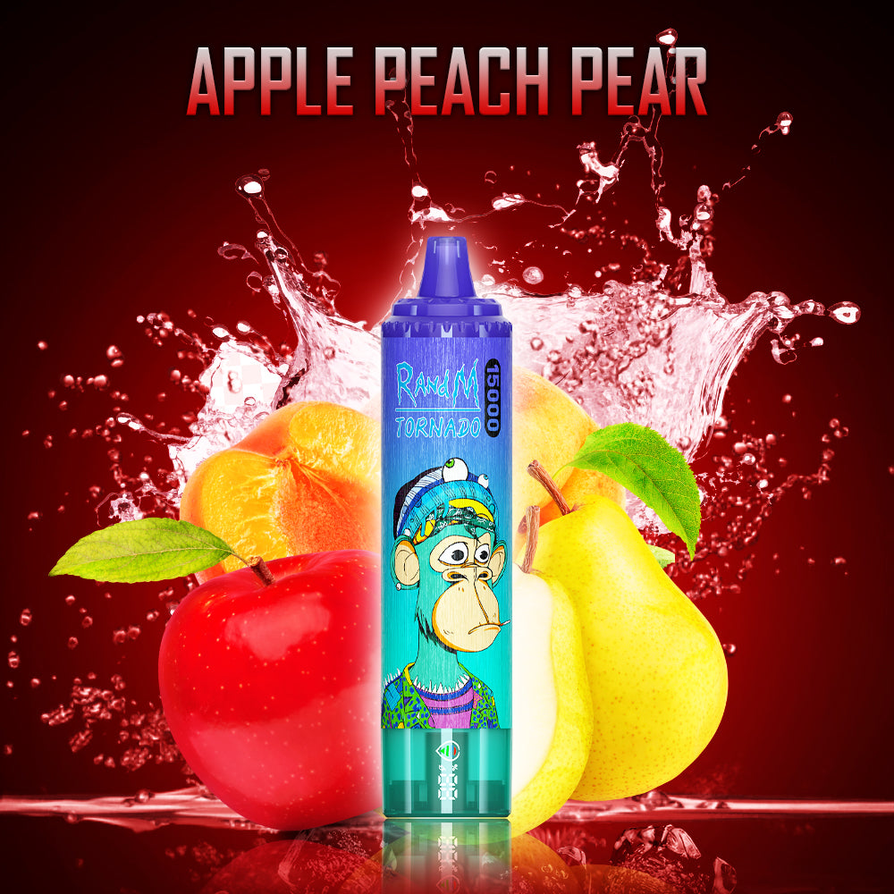 RandM Tornado 15000 Apple Peach Pear | Buy at RandM Vapes RandM Tornado Vapes RandM Tornado 15000 Apple Peach Pear | Buy at RandM Vapes RandM Tornado Vapes
