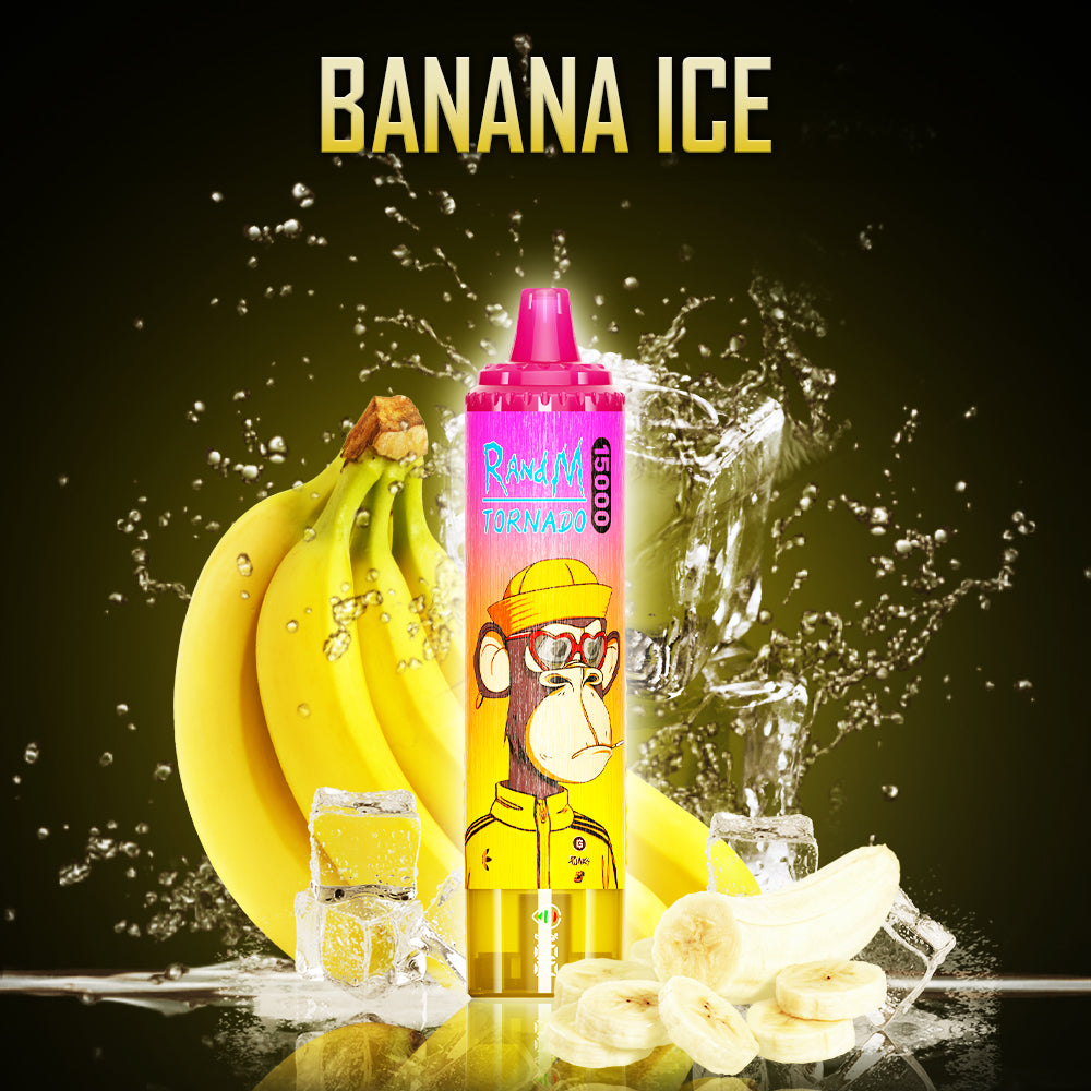 Kaufe RandM Tornado 15000 – Banana Ice! – RandM Tornado Vapes