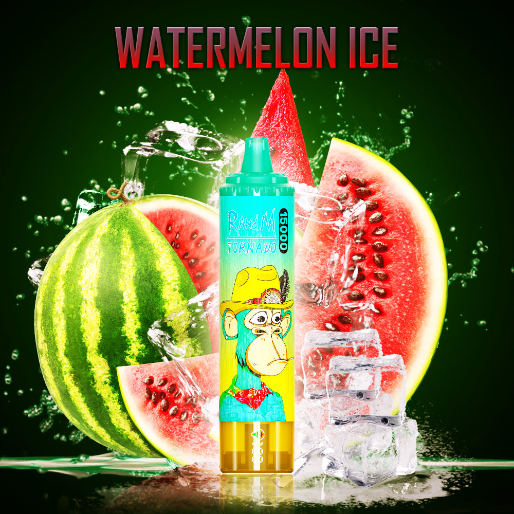 RandM Tornado 15000 Watermelon Ice Shop at RandM Vapes RandM Tornado Vapes