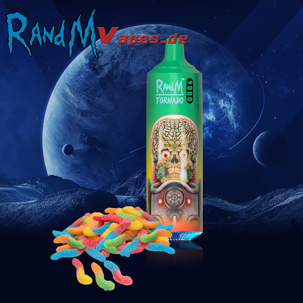 randm tornado 9000 schmeckt verbrannt Fizzy Cherry 10ml by RandM Tornado 7000 Nic Salts main image 0