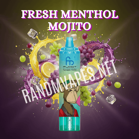 fresh-menthol-mojito-randm-tornado-vape-15000