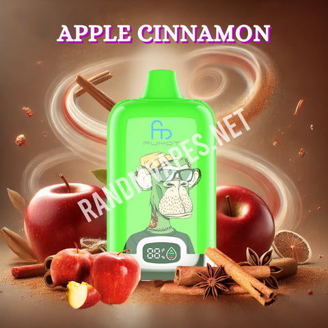 RandM Digital Box Vape 12000 Apple Cinnamon