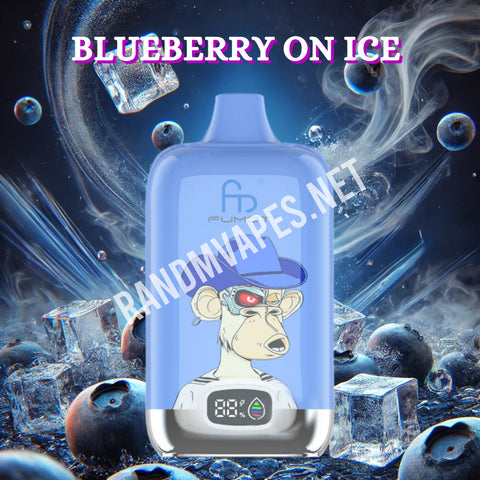 RandM Digital Box Vape 12000 Blueberry on Ice