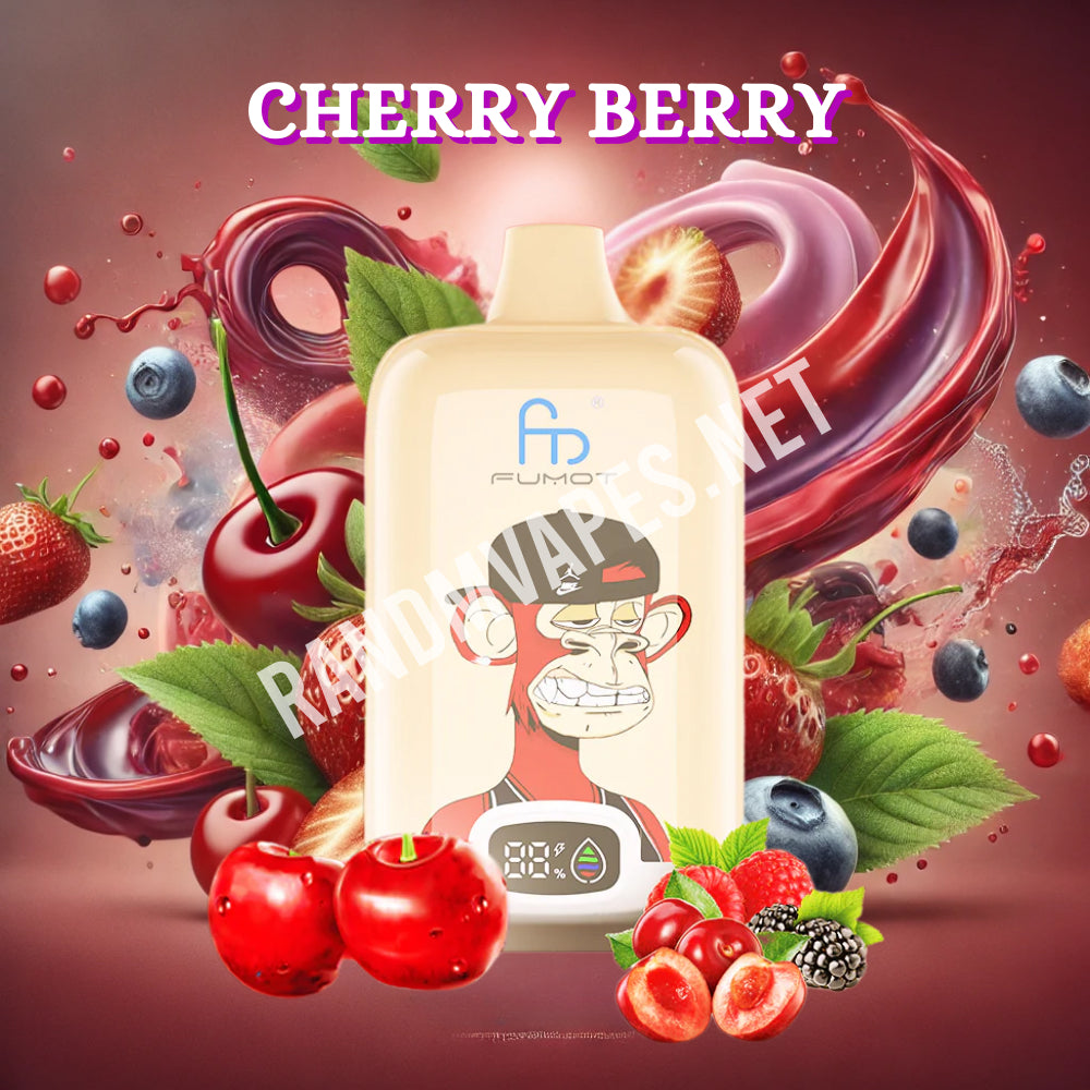 RandM Tornado 12000 Cherry Berry – RandM Tornado Vapes