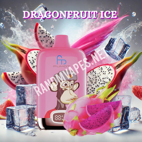 RandM Digital Box Vape 12000 Dragonfruit Ice