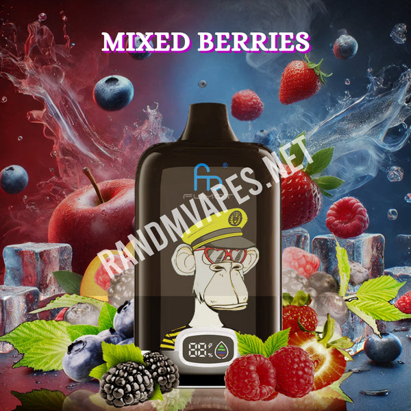 RandM Tornado 12000 Mixed Berries RandM Tornado Vapes RandM Tornado 12000 Mixed Berries RandM Tornado Vapes
