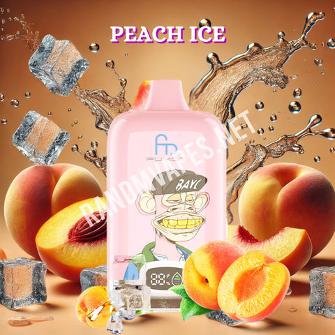 RandM Digital Box Vape 12000 Peach Ice