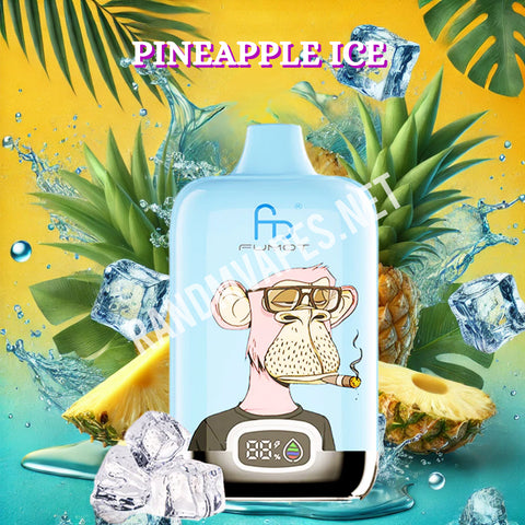 RandM Digital Box Vape 12000 Pineapple Ice