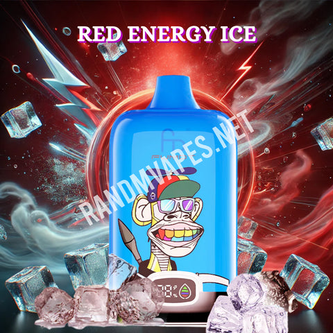 RandM Digital Box Vape 12000 Red Energy Ice
