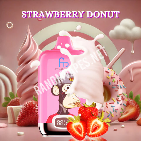 RandM Digital Box Vape 12000 Strawberry Donut