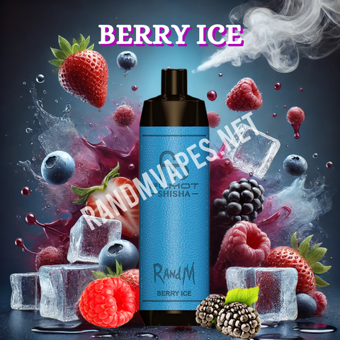 RandM Shisha Vape 10000 Berry Ice