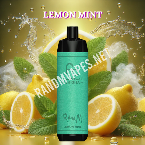 RandM Shisha Vape 10000 Lemon Mint