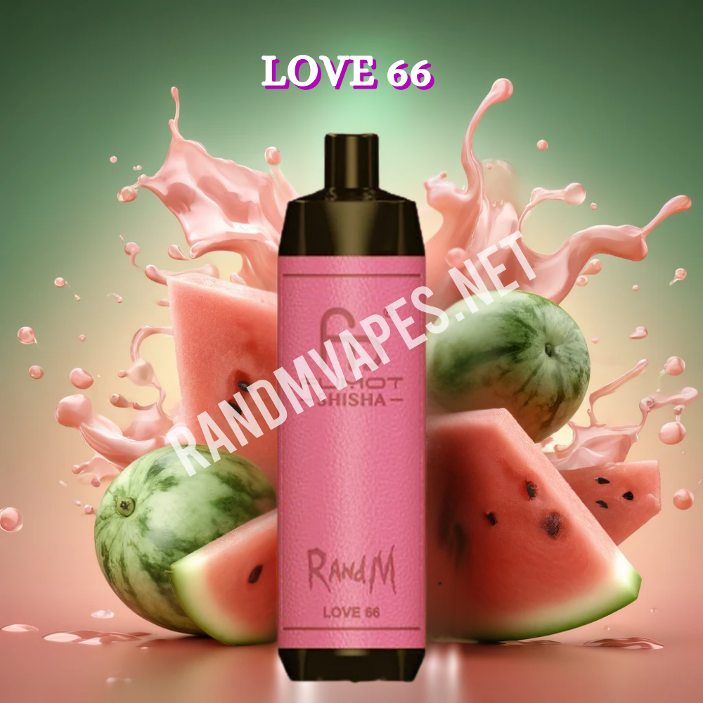 RandM Shisha 10000 Love 66 RandM Tornado Vapes RandM Shisha 10000 Love 66 RandM Tornado Vapes