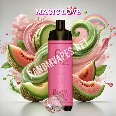 RandM Shisha Vape 10000 Magic Love