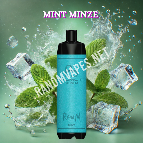 RandM Shisha Vape 10000 Mint Minze