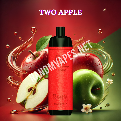 RandM Shisha Vape 10000 Two Apple