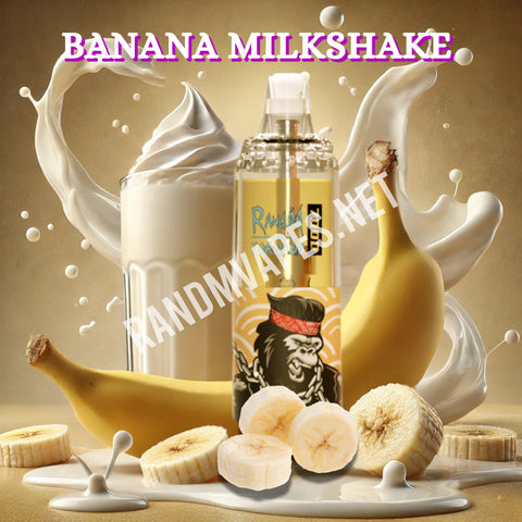 RandM Tornado Vape 7000 Banana Milkshake