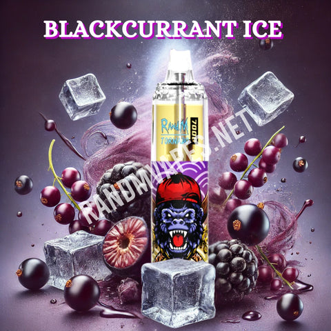 RandM Tornado Vape 7000 Blackcurrant Ice