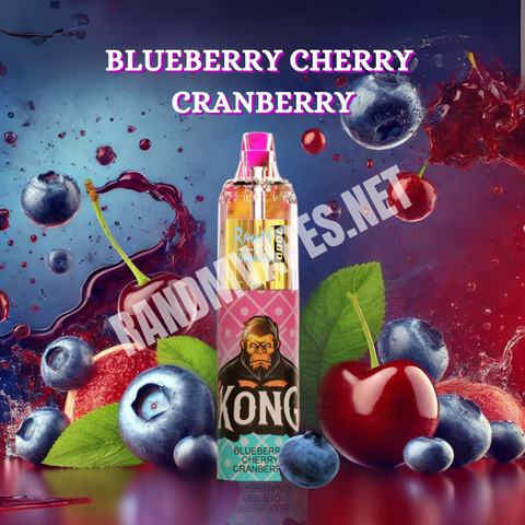 RandM Tornado Vape 7000 Blueberry Cherry Cranberry