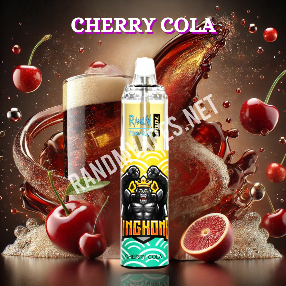 randm tornado 7000 cherry cola RandM Tornado 7000 Cherry Cola 🥤🍒(Limitiert) – RandM Tornado Vapes