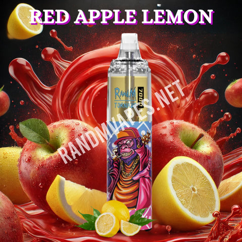 RandM Tornado Vape 7000 Red Apple Lemonade