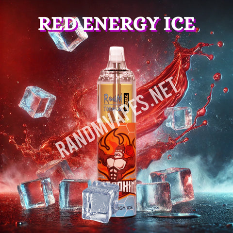 RandM Tornado Vape 7000 Red Energy Ice