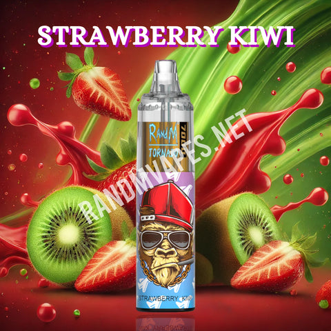 RandM Tornado Vape 7000 Strawberry Kiwi