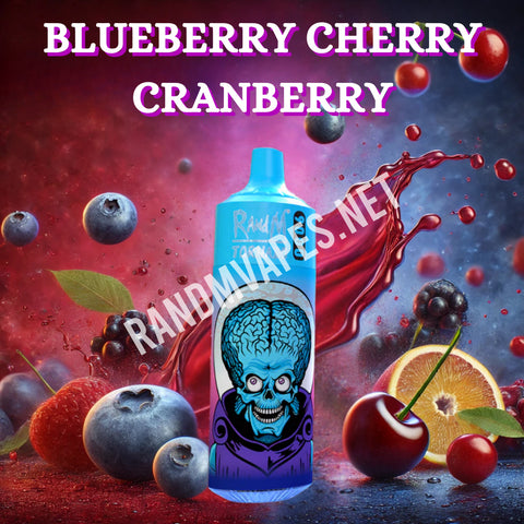 RandM Tornado Vape 9000 Blueberry Cherry Cranberry