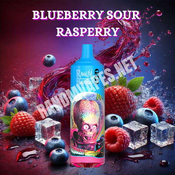 Blueberry Sour Rasperry RandM Tornado Vapes Blueberry Sour Rasperry RandM Tornado Vapes