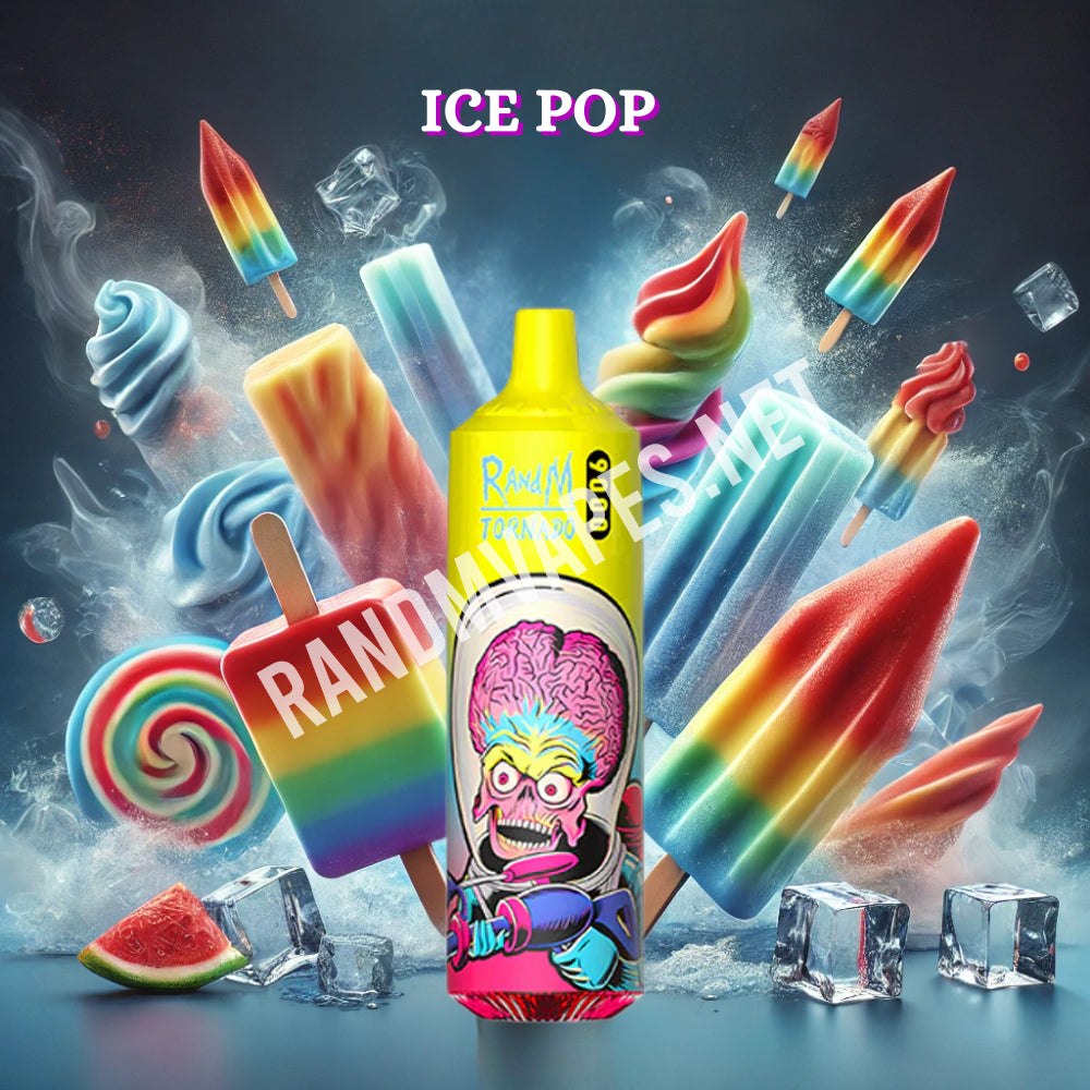 R&M Ice Pop 9000 | Erfrischendes Vape-Erlebnis RandM Tornado Vapes R&M Ice Pop 9000 | Erfrischendes Vape-Erlebnis RandM Tornado Vapes