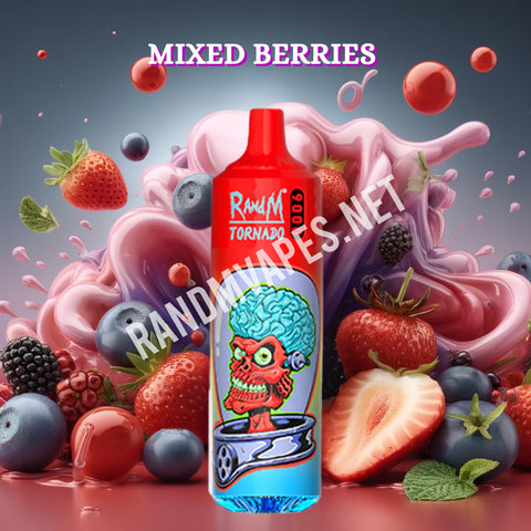 RandM Tornado Vape 9000 Mixed Berries