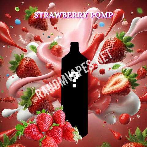 RandM Tornado Vape 9000 Strawberry Pomp