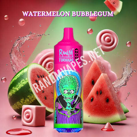 RandM Tornado Vape 9000 Watermelon Bubblegum
