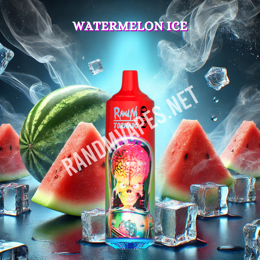 RandM Tornado 9000 Watermelon Ice RandM Tornado Vapes RandM Tornado 9000 Watermelon Ice RandM Tornado Vapes