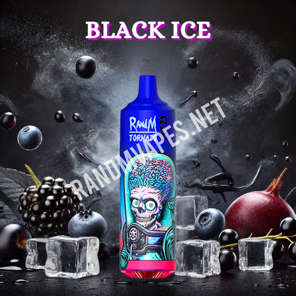R&M Black Ice 9000 | Sanftes und khles Dampfen RandM Tornado Vapes R&M Black Ice 9000 | Sanftes und khles Dampfen RandM Tornado Vapes