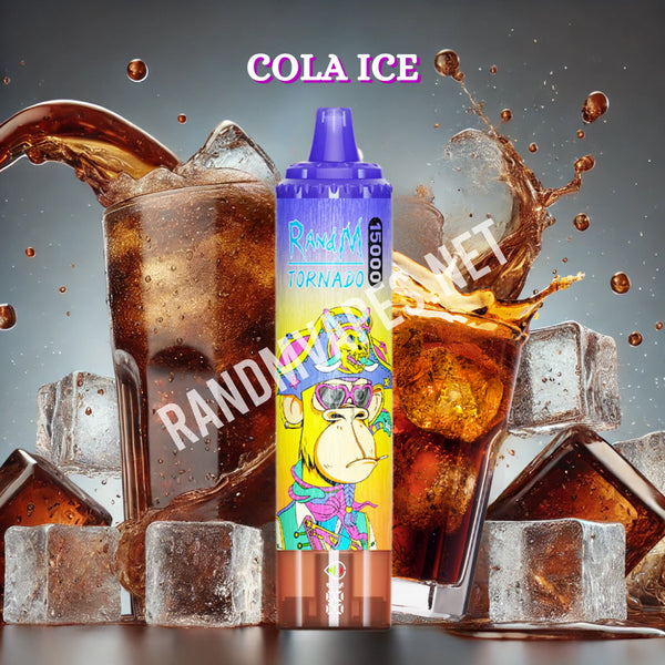 RandM Tornado 15000 Zge kaufen - Geschmack Cola Ice  RandM Tornado Vapes