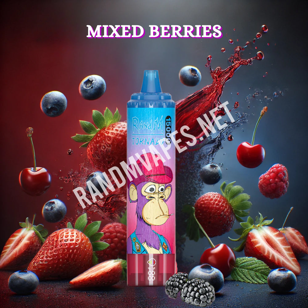 RandM Tornado 15000: Mixed Berries Buy Now! RandM Tornado Vapes RandM Tornado 15000: Mixed Berries Buy Now! RandM Tornado Vapes