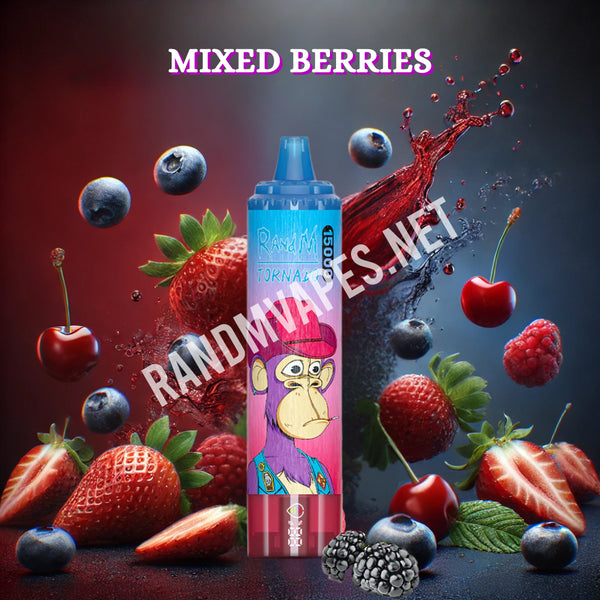 RandM Tornado 15000: Mixed Berries Buy Now! – RandM Tornado Vapes