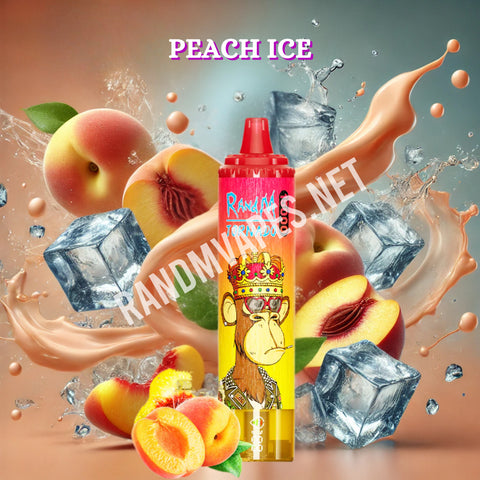 RandM Tornado Vape 15000 Peach Ice
