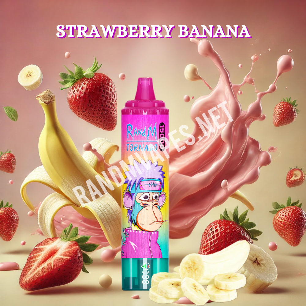elfbar elfa master akku Strawberry Banana Weed RandM Tornado Vape 15000- Strawberry Banana Ice Price