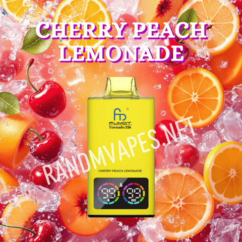 RandM Tornado Vape 35000 Cherry Peach Lemonade