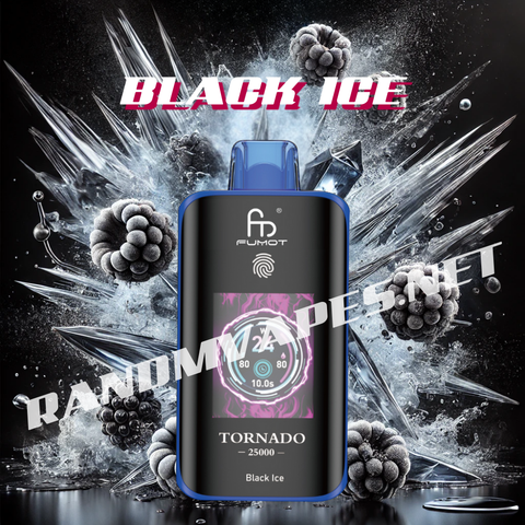 Randm Tornado Vape 25000 Neu Black Ice