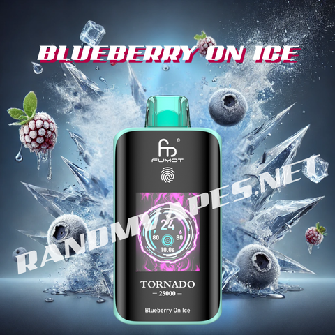 Randm Tornado Vape 25000 Blueberry on Ice